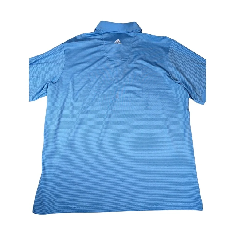 Adidas Men's Climalite‎ Blue Performance Golf Polo Shirt Size XL Casual Outdoor